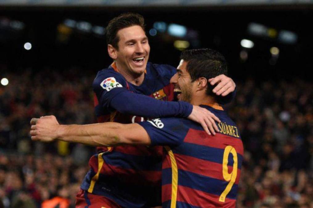 'Va a ser raro verte con otra camiseta y mucho más enfrentarte', escribió Messi en su cuenta de Instagram, al día siguiente de la despedida de Luis Suárez rumbo al Atlético de Madrid.