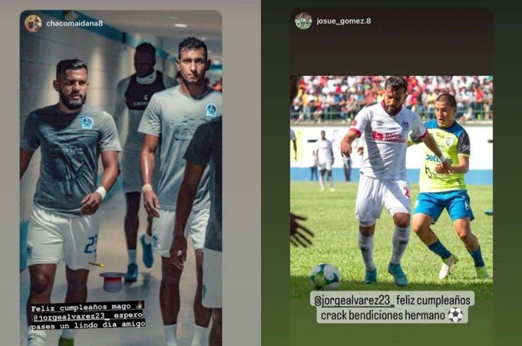 Jugadores como el Chaco Maidana y el Cachita Gómez lo felicitaron en sus redes sociales.