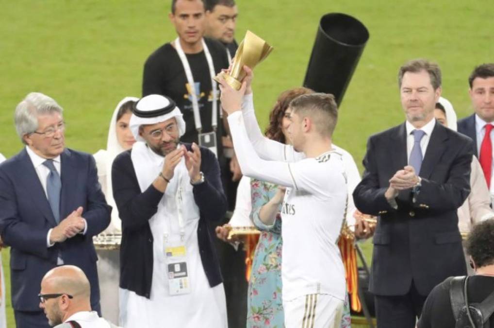 Fede Valverde fue elegido como el MVP de la final de la Supercopa de España.