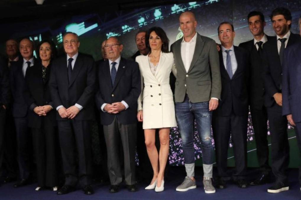 El look de Zidane ha llamado la atención en las redes sociales.