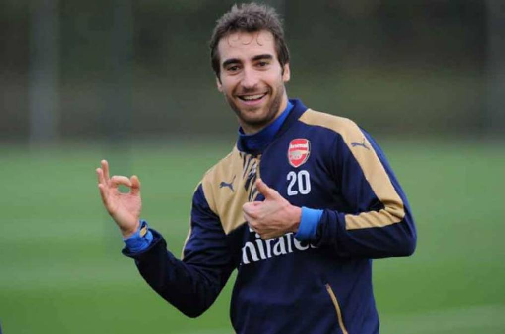 Mathieu Flamini: Centrocampista francés de 35 años de edad, su último equipo fue el Getafe de España.