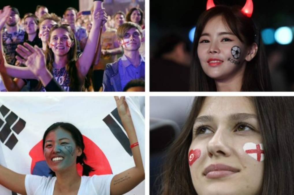 La belleza del Mundial. Las chicas más hermosas en el quinto día de Rusia 2018.