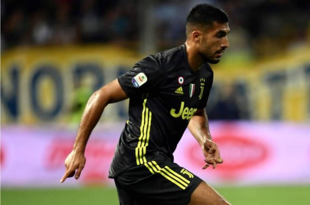 8. Emre Can - El centrocampista alemán de la Juventus gana 5 millones de euros.