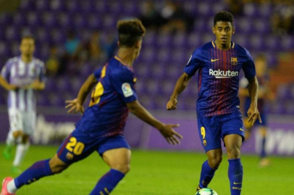 Anthony Lozano ha marcado dos goles con el Barcelona B en la segunda.