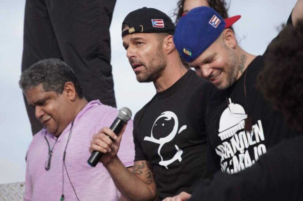 Ricky Martin afirmó que no hay cabida en la Isla para un gobernador que ofendió a las mujeres, a la comunidad LGBT y que además promueve la corrupción.