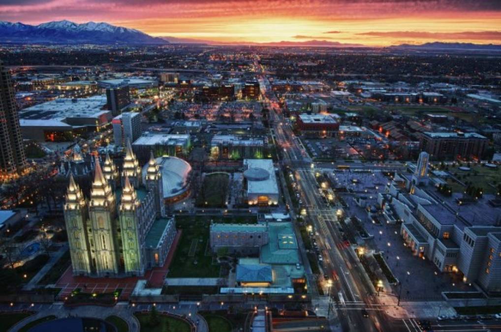 Salt Lake City, Utah: Es el centro de la banca industrial de Estados Unidos.