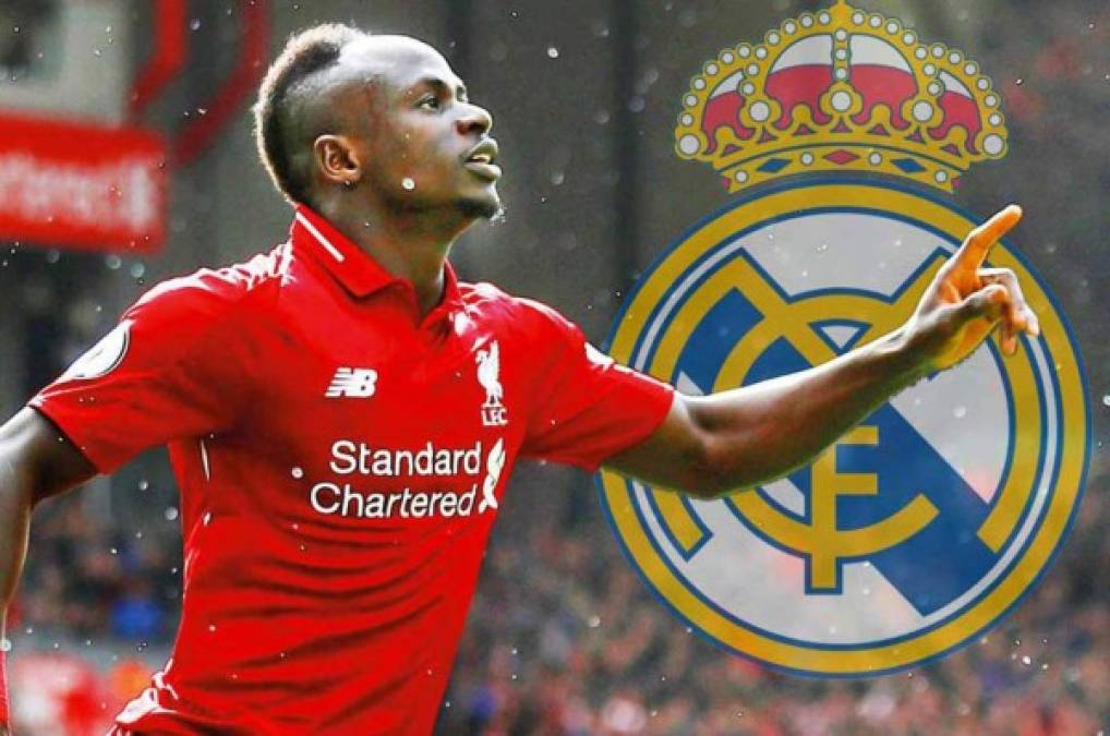 Sadio Mané: El delantero senegalés del Liverpool aparece entre los candidatos para llegar a la zona ofensiva del Real Madrid. Cuenta con 27 años de edad.