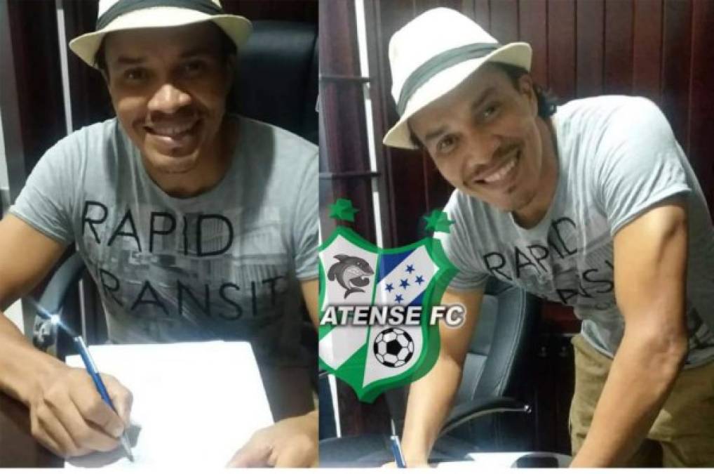 Rambo de León: El experimentado jugador hondureño firmó contrato por un año con el Platense, el veterano volante de 38 años regresa al equipo de sus amores.