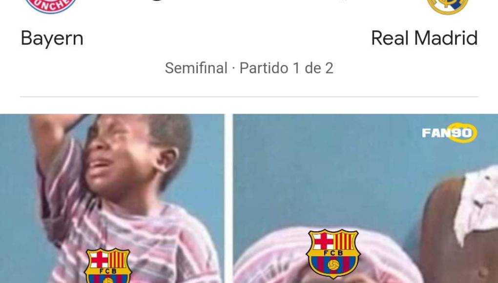 Barcelona es protagonista en los memes tras empate del Real Madrid