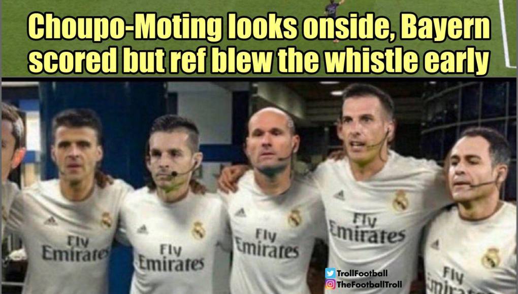 No olvidan al Barcelona: los jocosos memes que dejó el Real Madrid-Bayern