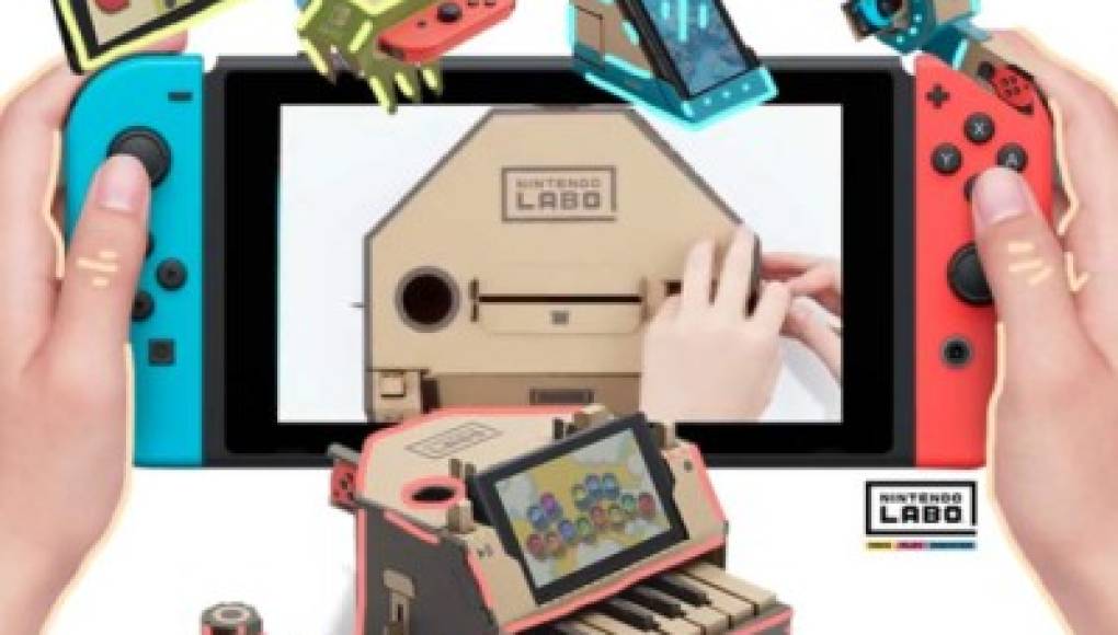 Nintendo lanza accesorios de cartón para la consola Switch