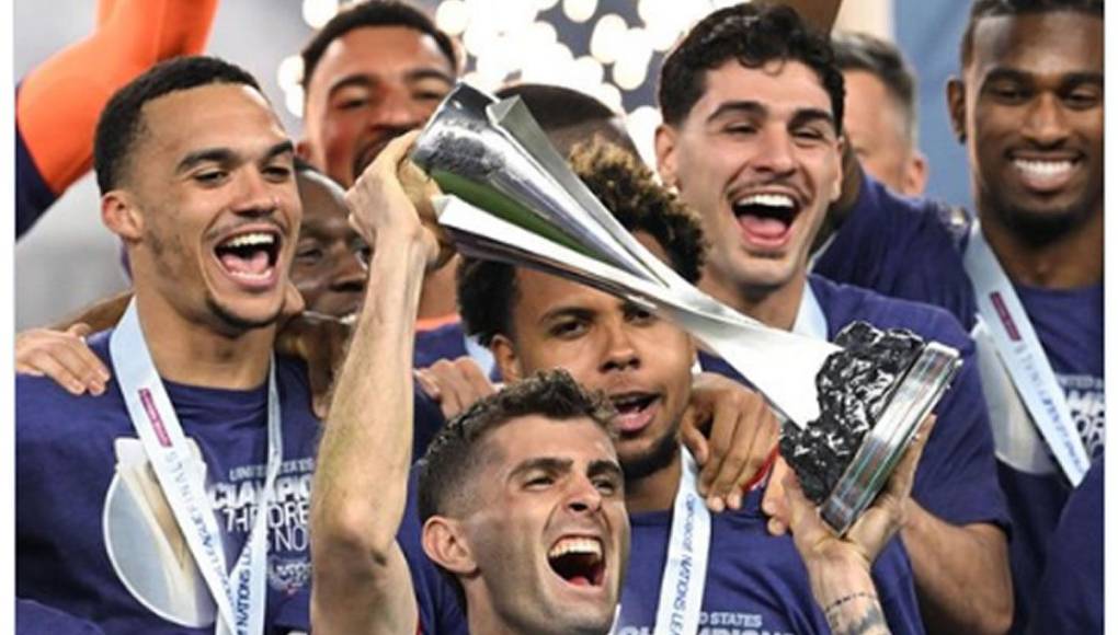 La FIFA informó sobre el tricampeonato de Estados Unidos en la Nations League de la Concacaf tras ganar la final a México.