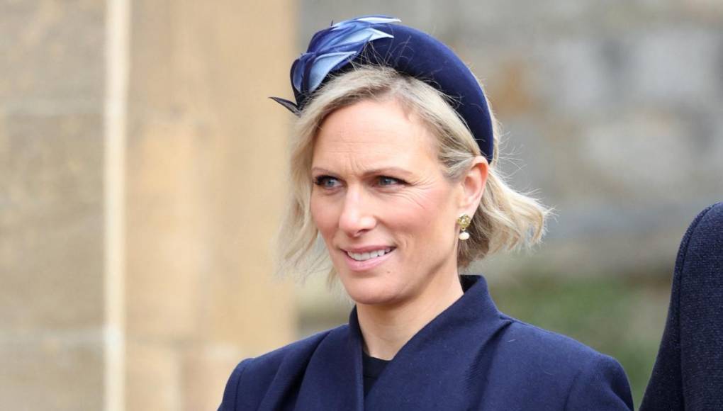 Zara Tindall, hija de la princesa Anne, asistió al evento en representación de la monarquía británica.