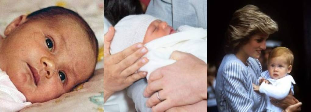 Con el breve vistazo del primogénito de los duques de Sussex los fanáticos ya comenzaron a comprar al bebé Archie (c) con las versiones bebés de su madre, Meghan (i), y su padre, Harry (d).