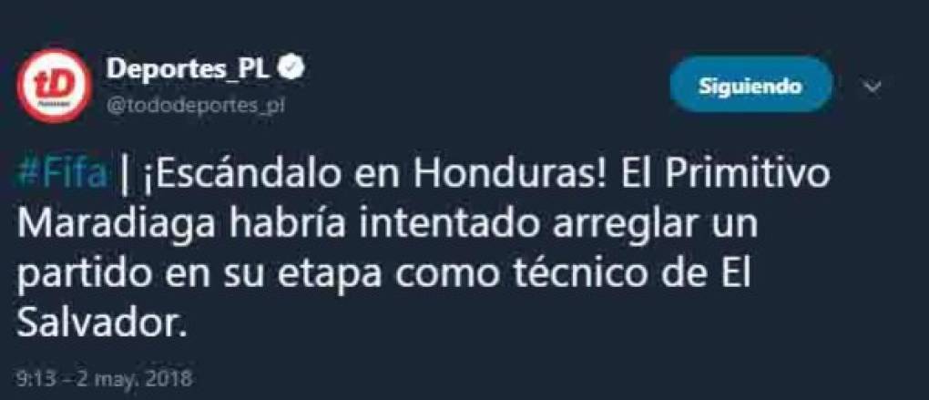 Los prensa en Guatemala también ha informado del castigo a Ramón Maradiaga.