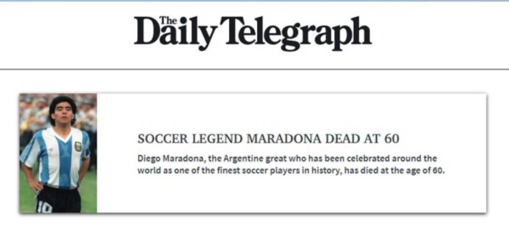 The Daily Telegraph de Australia.