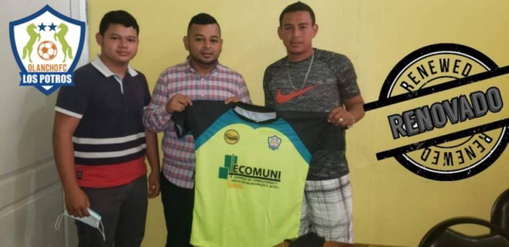 Blas Hernández: Mediocampista de contención que fue anunciado como jugador de Los Potros de Olancho de la segunda división de Honduras. En primera jugó con el Juticalpa.