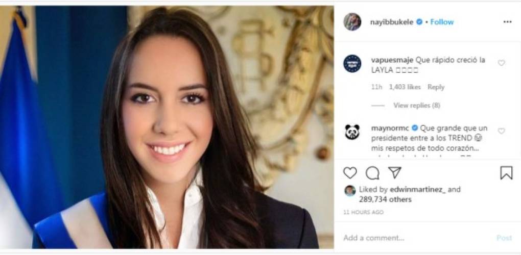 El presidente salvadoreño quiso 'relajarse' un poco subiendo una foto editada en FaceApp de cómo se vería si fuera mujer. Esto como era de esperarse desató cientos de miles de likes en menos de 10 horas.