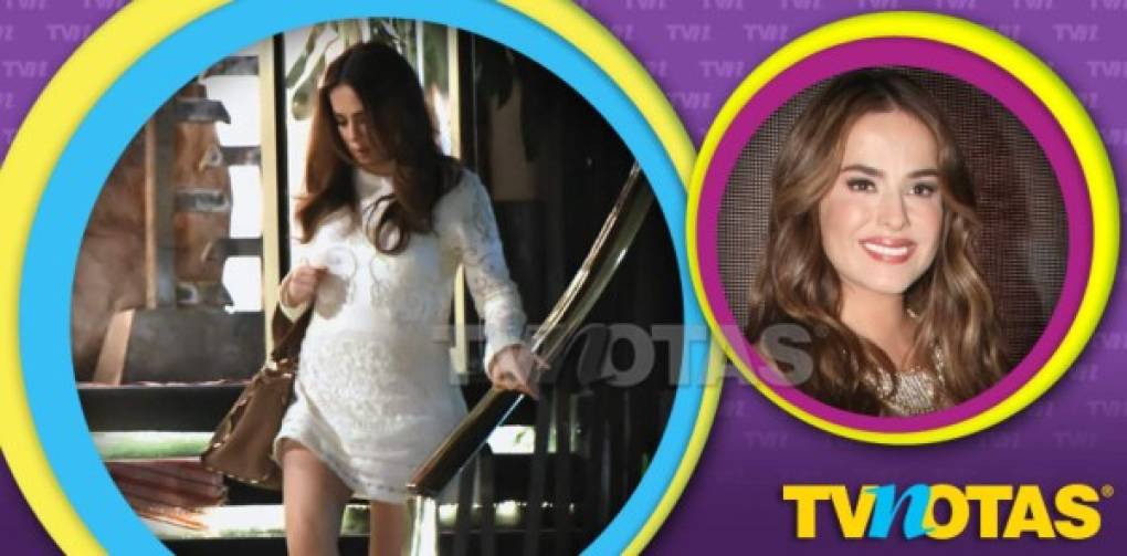 La revista TV Notas ha publicado fotos de la actriz protagonista de las exitosas telenovelas 'Perro Amor' y 'Pasión de Gavilanes' y recientemente de 'Las Amazonas', luciendo su pancita.