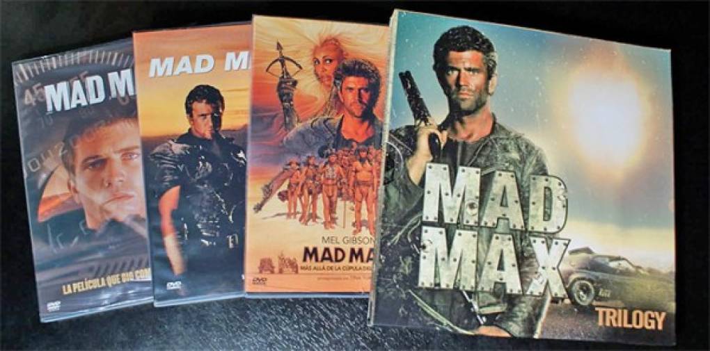 Saga Mad Max<br/>Mel Gibson nació para el cine en los paisajes desolados y salvajes de la saga Mad Max, que propone un futuro distópico en el que la civilización ha quedado diezmada a causa de una hecatombe nuclear. En medio de la destrucción, los bienes más preciados son el agua y el combustible. Al loco Max le han salido decenas de imitadores, el más sonado fue el hombre-pez que interpreta Kevin Costner en Waterworld (1997).