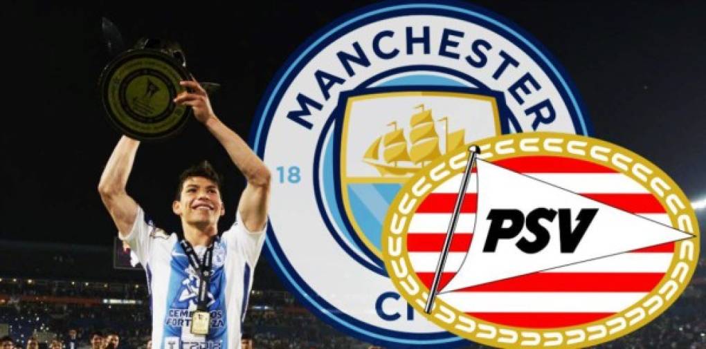 En México dan por hecho el traspaso de Hirving Lozano al Manchester City en una operación de la que saldría beneficiado el PSV Eindhoven, ya que jugaría en Holanda dos años en calidad de cedido. Sin embargo, la noticia no ha podido ser confirmada de forma oficial, y el Celta todavía no descarta hacerse con los servicios de este delantero que jugará con su país la Copa de las Confederaciones.