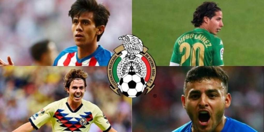 Consolidados en grandes clubes de Liga MX e incluso Europa, México tiene una plantilla de primerísimo nivel de cara al Preolímpico de Concacaf en Guadalajara.