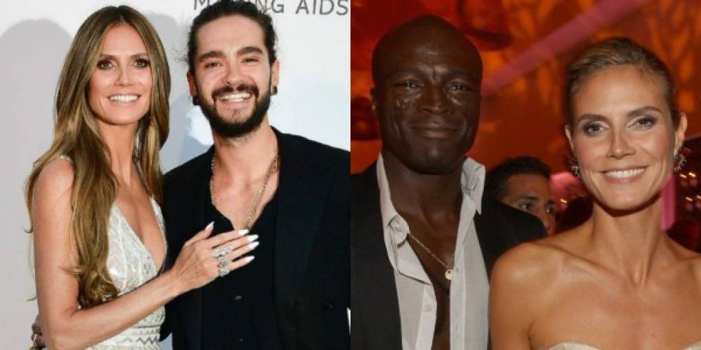 Heidi Klum y Seal <br/><br/>Año con año, la pareja renovaba sus votos matrimoniales, por eso el anuncio de su rompimiento sorprendió, en 2012, luego de una década juntos. <br/><br/>Si bien inmediatamente después de su separación la situación fue un poco tensa, con el tiempo han trascendido sus diferencias. De hecho, en 2017 ella lo invitó a unírsele como juez en el programa America's Got Talent.<br/><br/>Actualmente Klum ha continuado con su vida sentimental y decidió comprometerse con el músico 16 años menor que ella, Tom Kaulitz (en foto a la izq.)