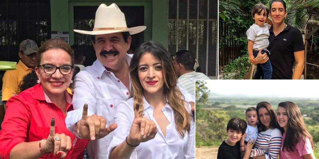La familia de Xiomara Castro es casi tan mediática y reconocida como ella. El apoyo que ha recibido de su esposo, Manuel Zelaya, y sus hijos ha sido clave durante su campaña.