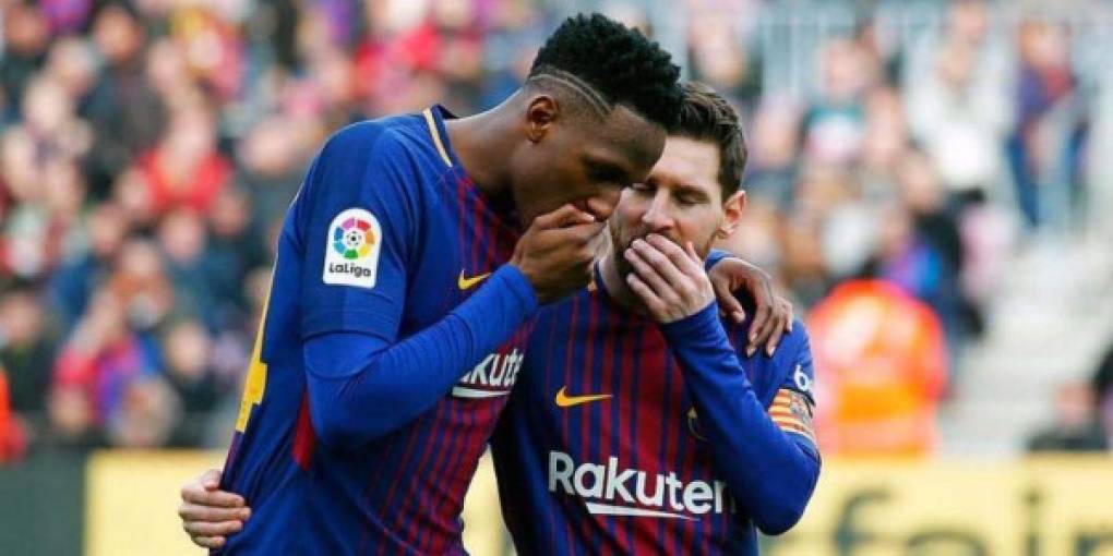 Yerry Mina: El defensa colombiano dejará de pertenecer a la disciplina azulgrana sólo medio año después de llegar procedente del Palmeiras por 11,8 millones de euros. Medios españoles señalan que el Everton y Manchester United lo quieren, este lunes no estuvo en el entrenamiento.