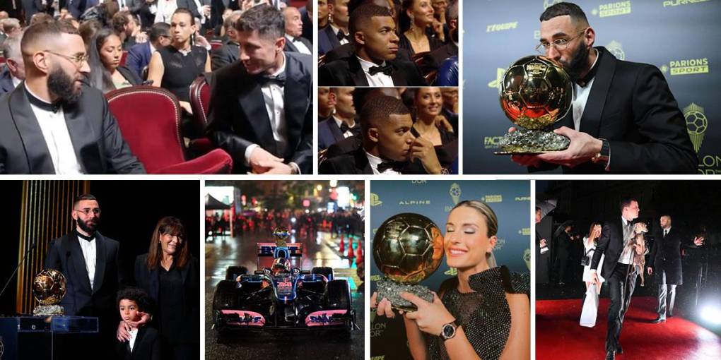 Las imágenes de la Gala del Balón de Oro 2022 con la entrega de los premios en el Theatre du Chatelet de París, las figuras del fútbol mundial que asistieron y otras curiosas fotografías.