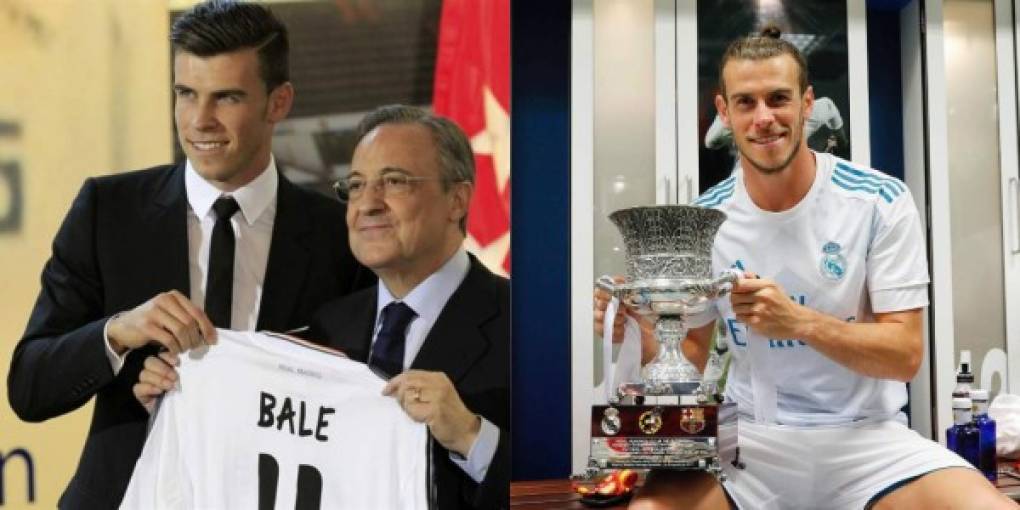 5. 101 M EUR -- Gareth Bale (GAL). Tottenham Hotspur (ENG) a Real Madrid (ESP), 2013