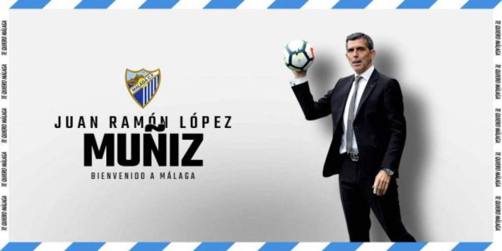 Juan Ramón López Muñiz regresa al Málaga CF para dirigir al equipo las siguientes dos temporadas