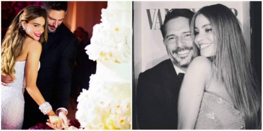 Sofía Vergara y Joe Manganiello.<br/><br/>Mientras la venezolana compartió fotos de su boda de 2015 con el texto 'Me haces feliz', el actor le escribió 'Feliz día de San Valentín a la mujer más bella del mundo'.<br/>