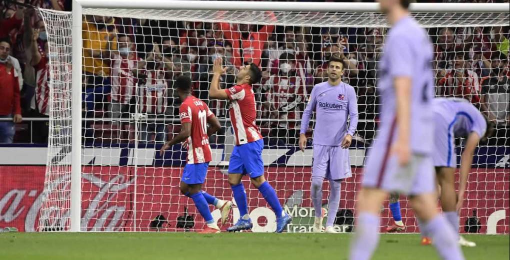 Luis Suárez marcó el segundo gol del Atlético y pidió perdón a los aficionados del Barcelona.