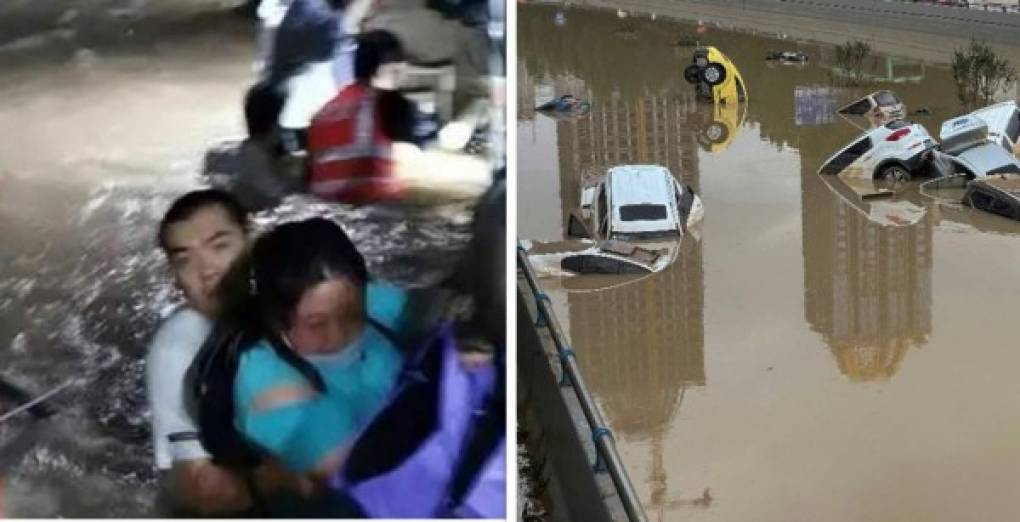 Al menos 25 personas murieron en China, varios en el tren subterráneo de la ciudad de Zhengzhou, según un balance divulgado este miércoles a raíz de inundaciones que generado una situación 'extremadamente grave', según las calificó el presidente Xi Jinping.
