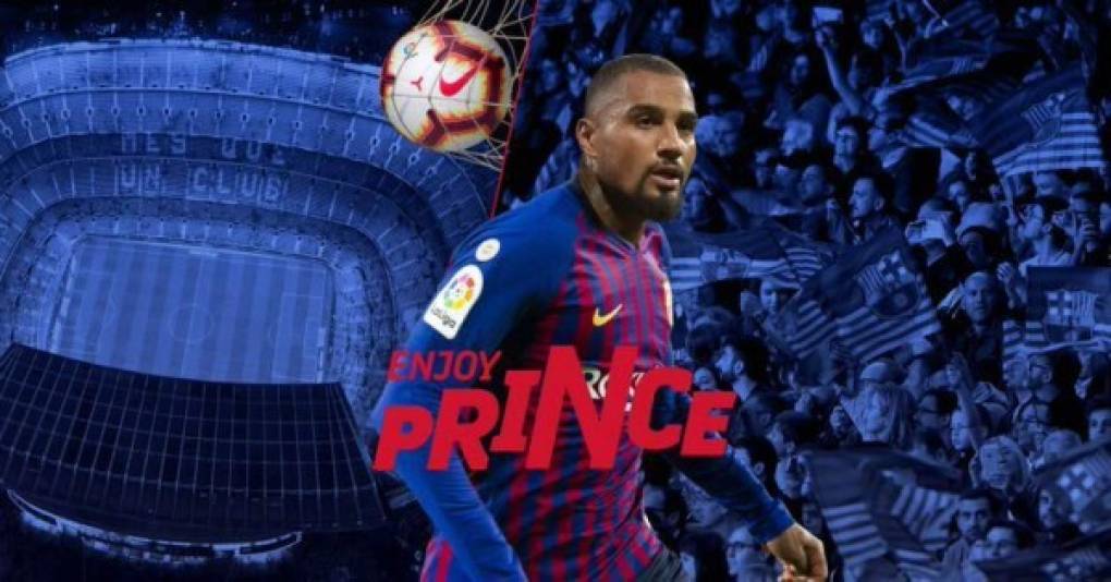 Oficial. El Barcelona y el Sassuolo italiano han acordado la cesión del delantero germano-ghanés Kevin-Prince Boateng al equipo azulgrana hasta final de la presente temporada, anunció el club catalán en un comunicado. 'El acuerdo incluye una opción de compra por valor de ocho millones de euros', informó el club español.