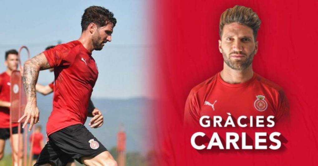 El Girona, donde milita 'Choco' Lozano, ha anunciado la rescisión del contrato del español Carles Planas. El club y el jugador han llegado de mutuo acuerdo para finalizar el contrato. El lateral izquierdo podría fichar por el AEK Larnaca de Chipre.