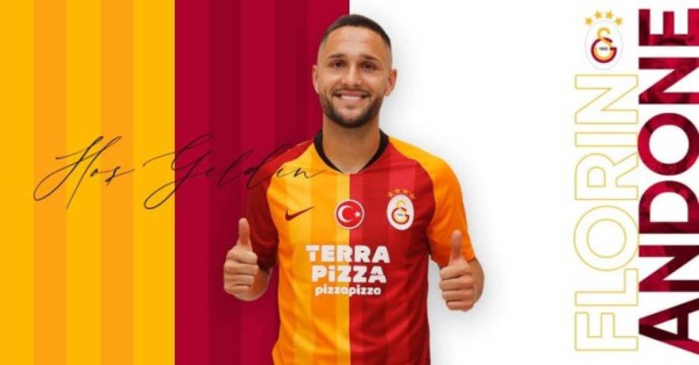 El Galatasaray ha fichado al delantero rumano Florin Andone por una temporada. Llega procedente del Brighton.