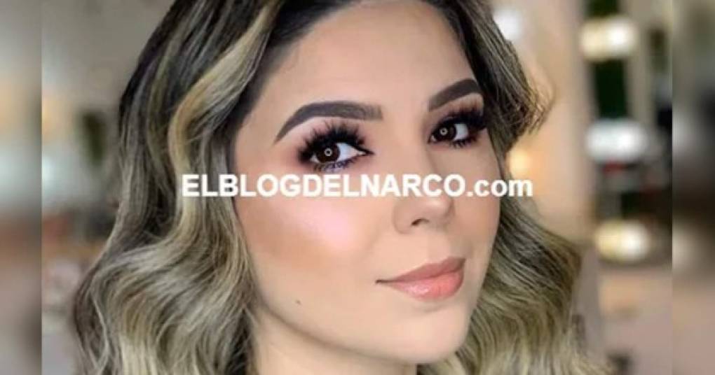 Esta es una de las fotos inéditas de Adriana Meza y que se hizo viral. Las imágenes fueron publicadas por el sitio elblogdelnarco.com