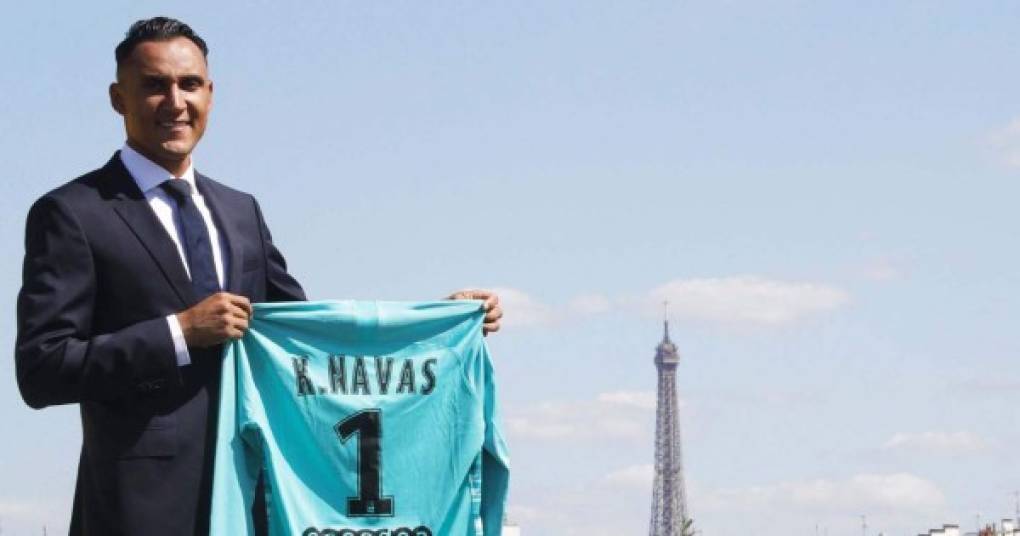 El meta costarricense Keylor Navas fichó este lunes por el París Saint Germain de Francia, llega procedente del Real Madrid. Ni el Real Madrid ni el PSG dan cuenta de las cifras de la operación de traspaso de Navas, pero, según la prensa española, habría rondado los 15 millones de euros.