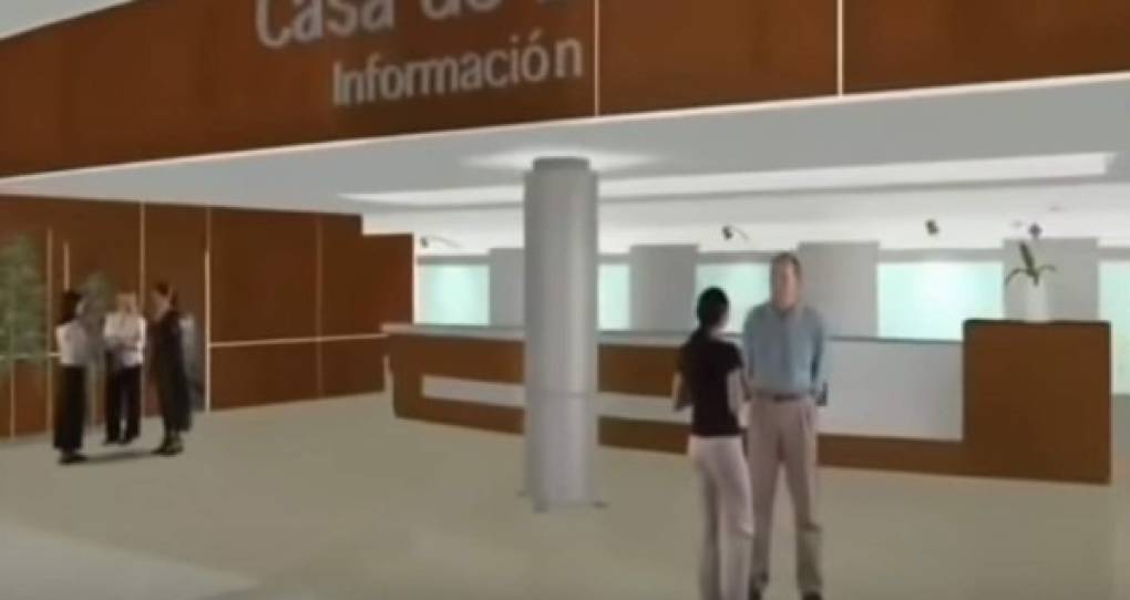 Su lobby da acceso a seis entradas del interior de la sala del primer nivel.