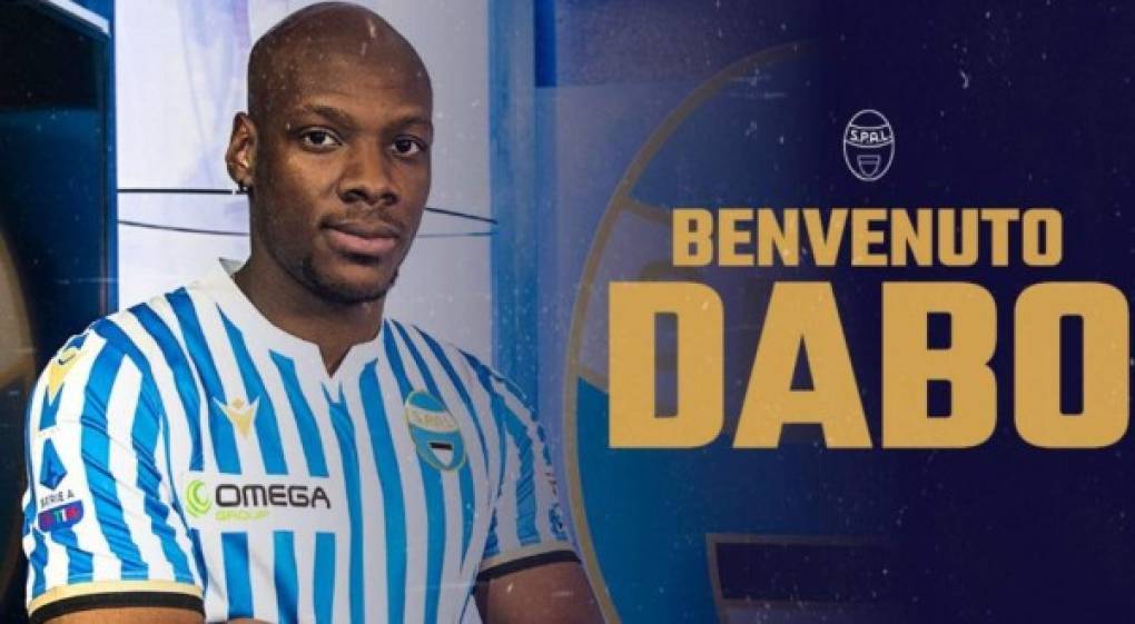 Bryan Dabo, nuevo futbolista del SPAL. El centrocampista llega cedido procedente de la Fiorentina hasta final de temporada. <br/>