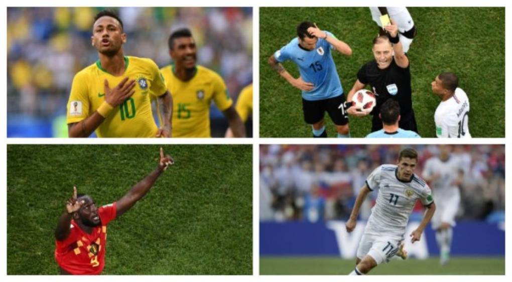 Las estadísticas más sorprendentes de la Copa Mundial. Neymar es el jugador con más disparos y según Fifa, Rusia es la mejor defensa.