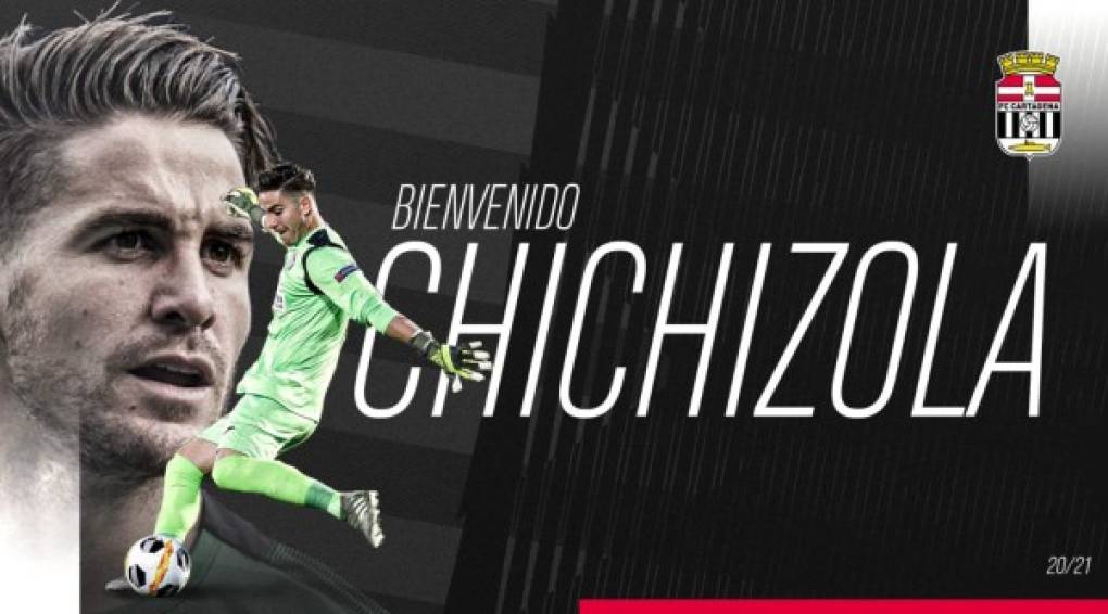 El FC Cartagena de la segunda división de España ha fichado al guardameta argentino Leandro Chichizola, llega procedente del Getafe. Firma hasta final de temporada.