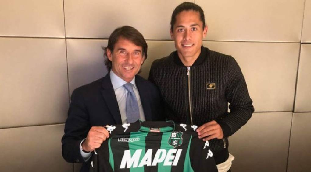 Mauricio Lemos: El futbolista uruguayo ha sido presentado como nuevo jugador del Sassuolo de Italia, llega procedente de la UD Las Palmas.