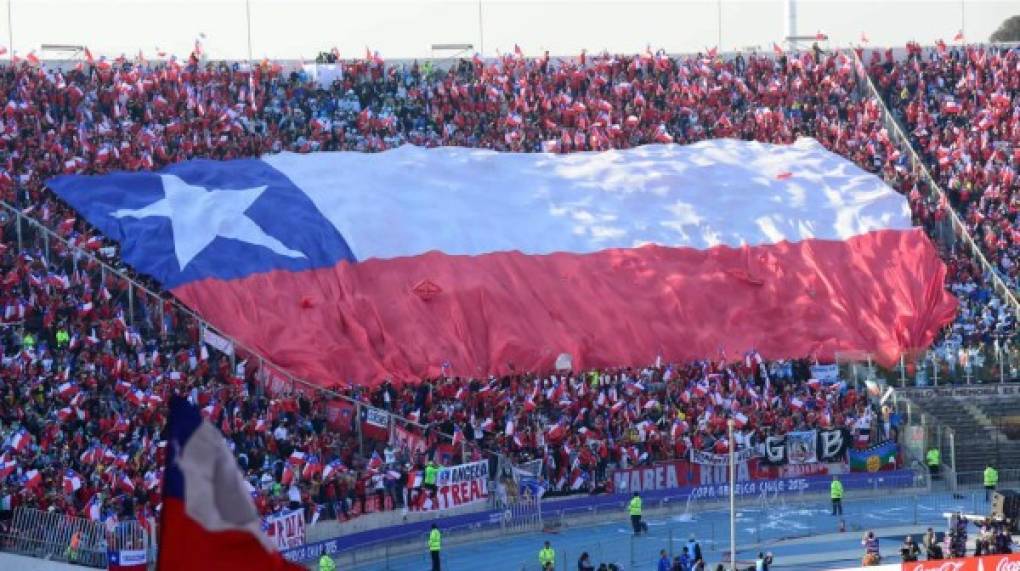 Espectacular ambiente el que se vivió en Santiago.