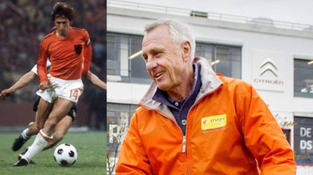 Johan Cruyff: el ex jugador de Barcelona y la selección de Holanda fue recientemente diagnosticado de cáncer al pulmón. Anteriormente cuando dirigía al Barcelona sufrió un infarto debido a su adicción al tabaco.