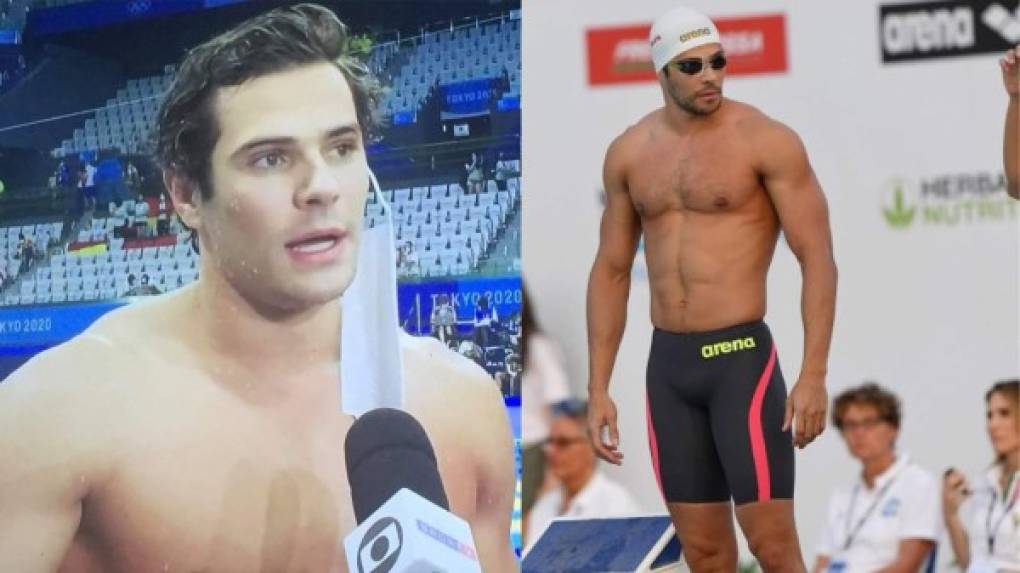 Marcelo Chierighini, nadador olímpico de Brasil, se ha hecho viral en las redes sociales, en los Juegos Olímpicos Tokyo 2020, no solamente por su gran destreza para este deporte sino también por su atractivo físico.