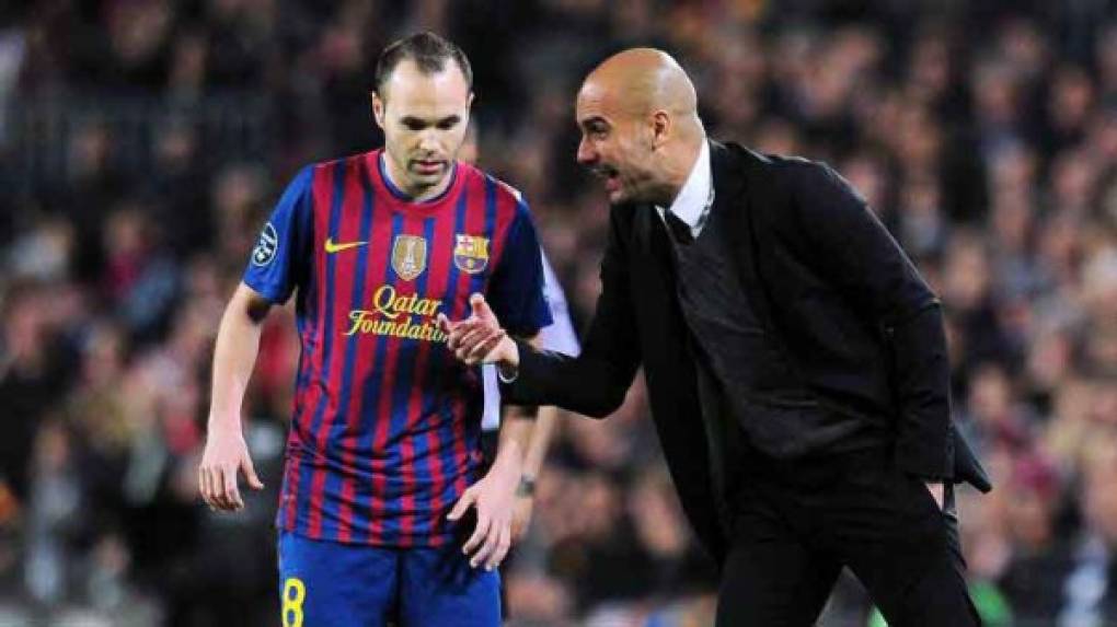 Bombazo. EL entrenador Pep Guardiola quiere a Andrés Iniesta para el Manchester City e incluso se habla de “una reunión” entre el técnico y el crack del Barcelona. Diario Mirror de Inglaterra asegura que el DT planea dejar sin una de sus estrellas a los catalanes.