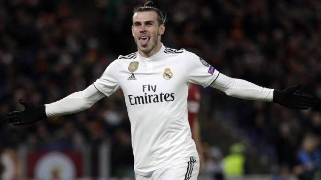 1. Gareth Bale - Tiene un valor de mercado de 90 millones de euros.